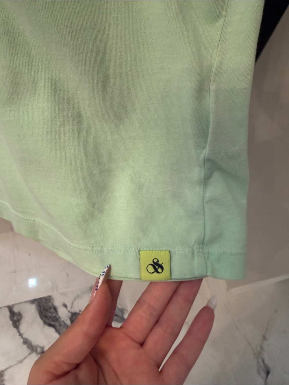 Scotch & Soda UNISEX Kids Mint Green Logo Short Sleeve Tee - Picture 9 of 17